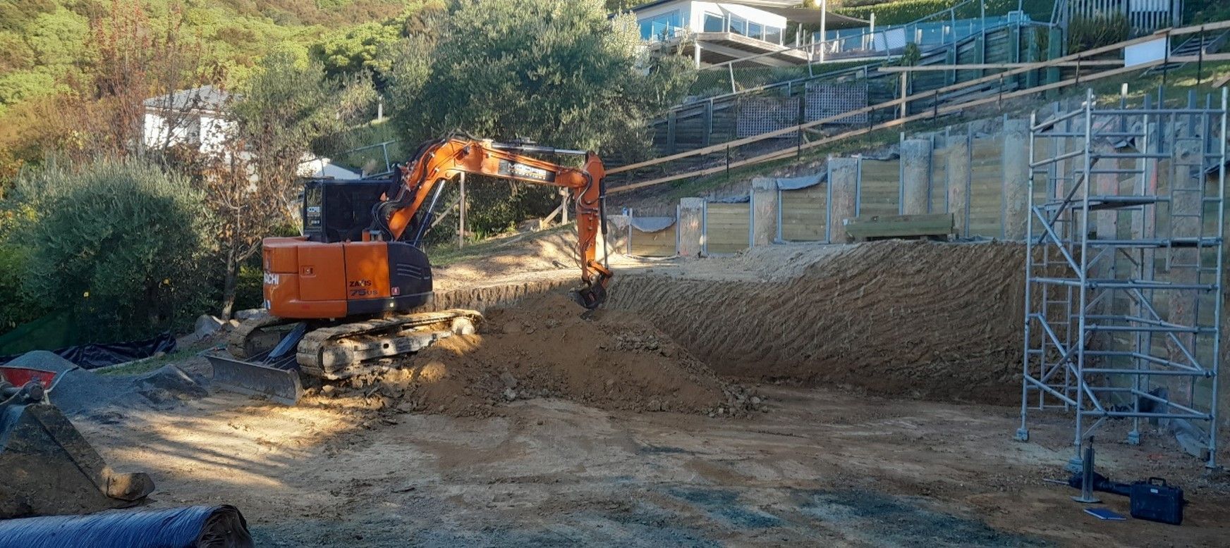 Residential Dwelling on Steep Slopes