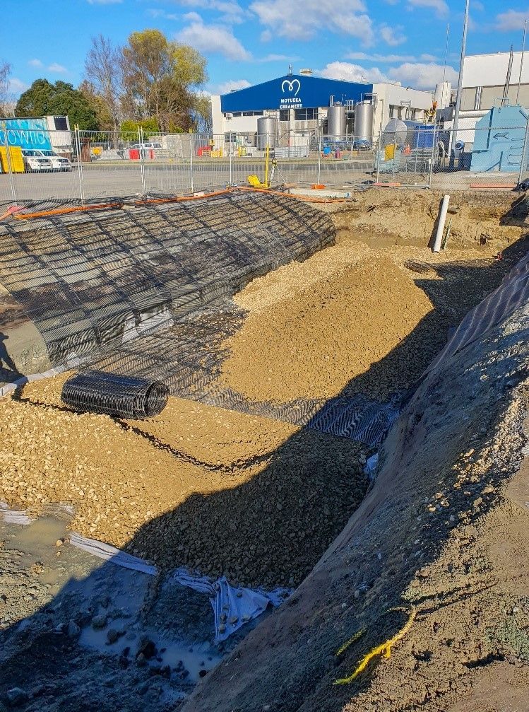 Building over buried tanks